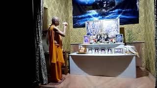 Abhishek of Mantra Mala Deities 🌟 By H.H. Loknath Maharaj 🙏